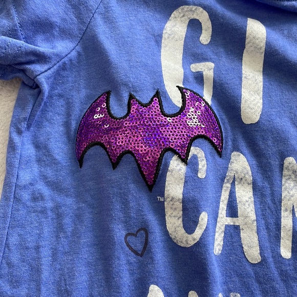 DC SuperHero Girls Graphic T-Shirt XL 14/16 - Picture 4 of 5